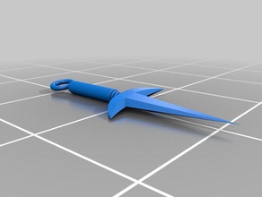 hiraishin kunai accesorios naruto 3d print model - Mito3D