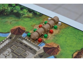 stonghold Rammbock Brettspiel-Komponente - Spielzeug Zubehör stronghold 3d print model - Mito3D