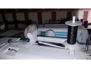 thread wax holder brother embroidery machine fashion 3d print model - Mito3D