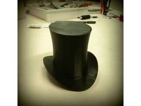 zylinder chapéu traje 3d print model - Mito3D