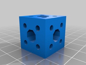 20mm ouvrir rover plate-forme de faisceau la robotique cube openroverplatform 3d print model - Mito3D