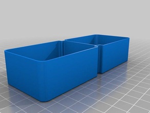Schublade Veranstalter 4 Arten - Organisation Handwerk 3d print model - Mito3D