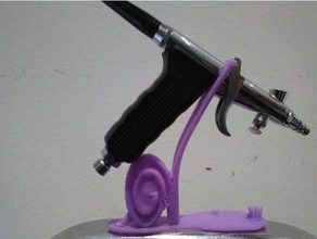airbrush holder art tools 3d print model - Mito3D