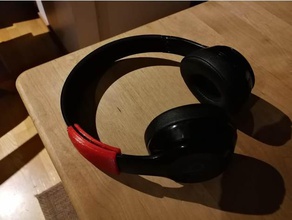 beat solo 3 headband support electronics beats audio solo3 3d print model - Mito3D