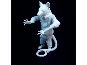 mafia ratto le creature animale badguysneedswagtoo diavolo humanoi umanoidi del mouse cattivo roditore tuta 3d print model - Mito3D