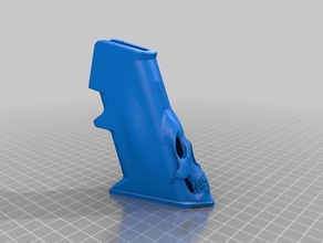crânio aperto de remix mão as ferramentas ar-15 3d print model - Mito3D