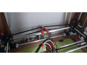 piper 2 simple belt tensioner 3d printer parts gt2 piper3d 3d print model - Mito3D