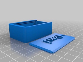 caixa dani Container angepasst 3d print model - Mito3D