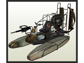 meia-vida de ar barco jogos 3d print model - Mito3D