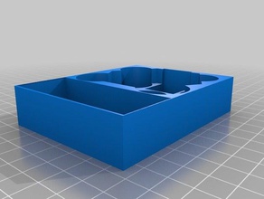 warhammer Unterwelten nightvault deck box einfügen - Spielzeug Spiel Zubehör 3d print model - Mito3D