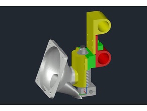 carriage fan extruder 3d printer parts 3d print model - Mito3D