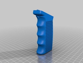 m-lok forward grip 3d printing ar-15 magpul 3d print model - Mito3D