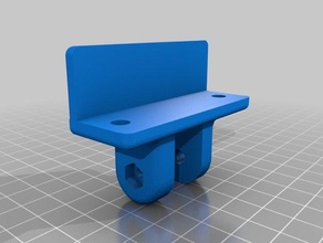 paneldue 7i case bracket 2020 extrusions m5 holes 3d printer accessories 3d print model - Mito3D