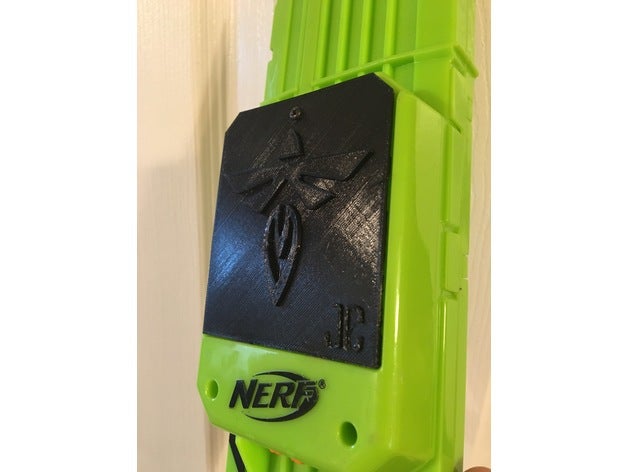 nerf rayven Dergisi kapağı 3d baskı 3D print model - Mito3D