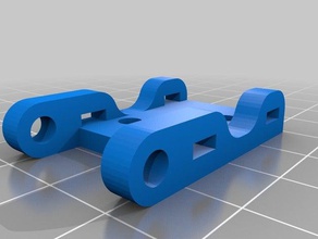 clable hinge dobradi&ccedila para cabos el&eacutetricos 3d printing cable holder management dobradia 3d print model - Mito3D