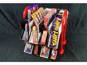 modular Automat Haushalt 3d-drucken candy Schokolade Spule - Spender diy einfach erweiterbar ist Essen Module nema 17 Projekt Süßigkeiten 3d print model - Mito3D