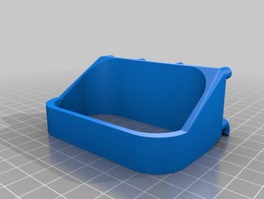 mon personnalisés pegstr multimètre mastercraft bleu 52-0052-2 sans rubbercase outil de les titulaires boîtes 3d print model - Mito3D