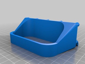 my customized pegstr multimeter mastercraft blue 52-0052-2 rubbercase tool holders boxes 3d print model - Mito3D