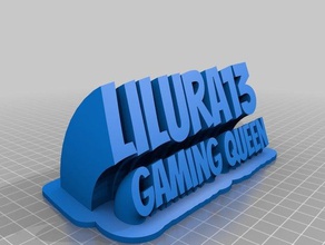 lilura13 3 office customized 3d print model - Mito3D