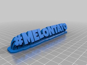melontato ofis özelleştirilmiş 3d print model - Mito3D