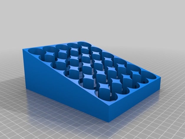 o vapor de suporte frasco 30ml hobby personalizado 3D print model - Mito3D