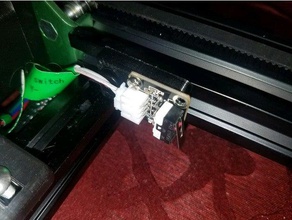 tevo eixo trava do interruptor de substituição suporte tornado 3d a impressora partes 3d print model - Mito3D