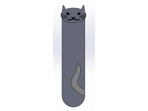 cat bookmark other bookmarker bookmarks multicolor 3d print model - Mito3D