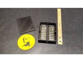 8-posizione 16 cavo elettrico scatola di giunzione l'elettronica cablaggio finestra progetto spruzzo d'acqua 3d print model - Mito3D