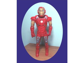 3d pen iron man toys games school tutorial works 3d print model - Mito3D
