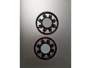 soul reaver 1 urdimbre símbolo de puerta accesorios aretes llavero legado kain collar 3d print model - Mito3D