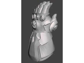 thanos infinity gauntlet 3d stampa 3d print model - Mito3D