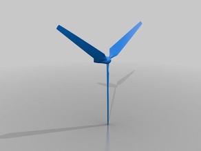turbine de vent démarrage version finale l'espoir l'ingénierie électrique l'énergie éolienne moulin à 3d print model - Mito3D