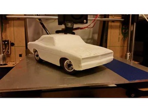 xmods 70 dodge charger body shell rc vehicles car control miniz muscle radio 3d print model - Mito3D