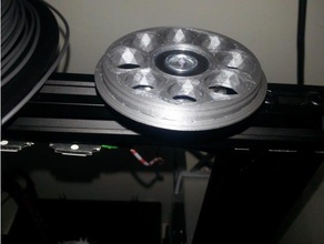 icolochi horizontal filamento de spool titular 3d a impressora acessórios 3d print model - Mito3D