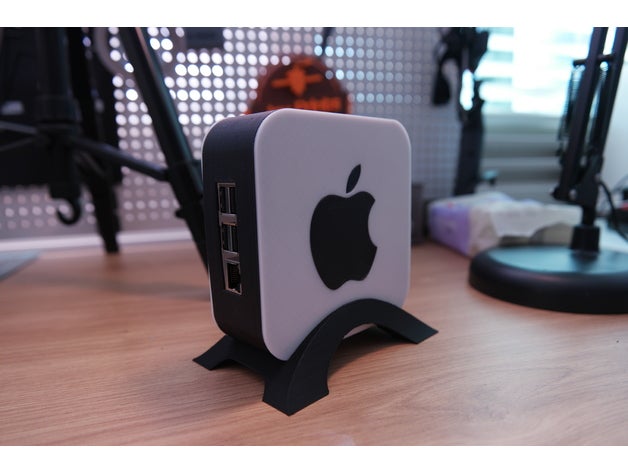 applepi raspberry pi case apple logo pi2 pi3 rpi 3d printer accessories tv 3D print model - Mito3D