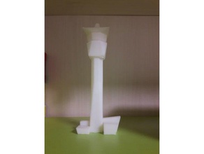 incheon international airport control tower rksi icn 3d printing airplane south korea 3d print model - Mito3D