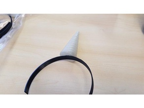 unicorn headband costume 3d print model - Mito3D