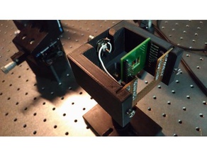 opticalelettronic Labor-Ausrüstung - platinenhalter tool Inhaber Boxen diy-Elektronik Labor stand tools 3d print model - Mito3D