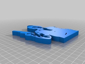 han solo Anahtarlık 3d baskı 3d print model - Mito3D