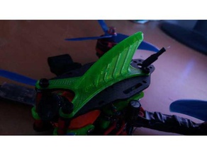 f2 mito 210 fin turtle mode rc vehicles fpv racer racing race copter turtlemode 3d print model - Mito3D