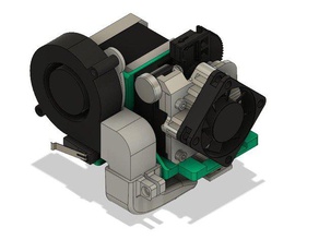 4max titan aero monte 3d de la impresora extrusoras anycubic e3d 3d print model - Mito3D