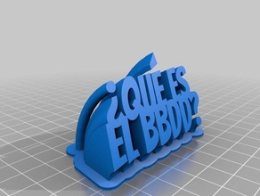 &iquestqu&eacute es el bbdd ofis özelleştirilmiş 3d print model - Mito3D