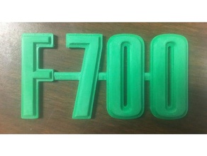 f-700 de l'automobile f-150 f-250 f-350 ford 3d print model - Mito3D