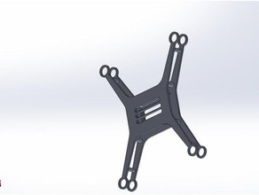 drone frame hobby diydrones shell 3d print model - Mito3D