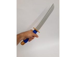 training mini katana games assassin blade dagger knife ninja stealth sword tanto 3d print model - Mito3D