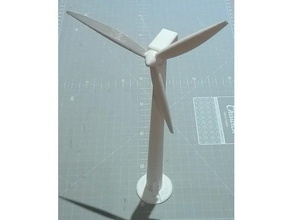 wind turbine hobby 3d print model - Mito3D