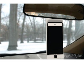 téléphone miroir supportsoporte para celular espejo retrovisor rc des véhicules auto voiture de l'iphone iphone titulaire volkswagen 3d print model - Mito3D