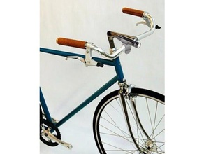 lanterne support vélo pièces de vélos lampe poche 3d print model - Mito3D