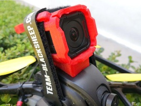 tbs oblivion gopro session protector 2018 hobby mount 3d print model - Mito3D