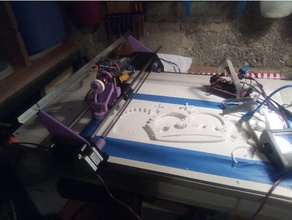 micro-rider plataforma ligera drawcut grandes superficies la robótica espuma de ripper mpcnc aguja cortador 3d print model - Mito3D